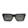 Nuovo designer di lusso alla moda di alta qualità Show Style Box Fashion Box Mirror Leg Tide Star Male Star Stesse occhiali da sole Z1556