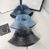 Джинсовая ковбойская рыбака шляпы Cacquette Unisex Bucket Hats Пара дизайнерские бейсбольные шапки Snapbacks