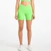 Aktive Shorts für Damen, nahtlos, Yogahose, doppelseitig, nackt, Crossover, Laufhose, Biker, Fitnessstudio, Damenbekleidung für Fitness