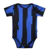 23 24 Baby Football Kit Barcelona Home Football Kit pour enfants Kit Coupe du monde Crawling Shirt pour filles et garçons 9-18 mois