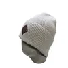 Moda Classic Cap Mens Mulheres Beanies Bucket Hat Beanie / Skull Caps 2023 Outono Inverno Lã Malha Chapéu de Lã Minimalista 68lY #