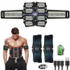 Allenatori addominali core EMS Muscle Trainer Toner Vibration Body Slimming Belt Unisex Stimolatore Machine Ab Home Gym Fitness Equiment 230801