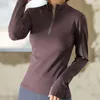 Camisas ativas 2023 manga longa yoga esporte top fitness ginásio roupas esportivas para mulheres push up correndo roupas completas