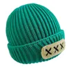 Hårtillbehör Högkvalitativ mysig vinterhatt stickad tjej Autumn Boy Cap Infant Hatts Toddler Beanie Outdoor Warm for Kids