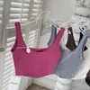 Yoga Outfit Femmes Gilet Rembourré Gym Sport Soutien-Gorge Conception Débardeur Running Workout Respirant À Séchage Rapide Fitness Blouse