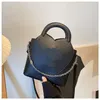 Véritable sac en peau de vache seau femmes une épaule bandoulière sacs à main de créateur Litchi chaîne de grain décoration fourre-tout de luxe shopping sacs à main en cuir sac à dos