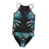 2023 Tankinis Swimsuit For Women In Hot Springs Conservative Belly Cover-up Printed Two-piece Swimsuit