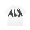 Mäns T -skjortor 1017 Alyx 9SM Black Zipper 1: 1 Högkvalitativ överdimensionerad casual graffiti Inkjet Logo Jackets