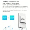 Boost Your WiFi Signal Range Instantly with Mini Dual Band AC1200 WiFi Bridge - USB/DC Powered for DVR/IP Camera/VAP11AC