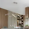 Pendant Lamps Nordic Lamp Modern Led Lights For Dining Living Room Shop Hanging Light Fixture Chrome/Gold Plated Lustres