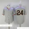 Vintage Film Beyzbol Giyiyor Jersey 22 Will Clark 24 Willie Mays 25 Barry Bonds 27 Juan Marichal 1962 Boş Formalar Erkek Kadın Boyutu S-XXXL