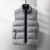 męskie kamizelki kamizelki kamizelki designerskie bluza z kapturem zima kamizelki techniczne kamizelki kamizelki unisex kurtka puffer na zewnątrz ciepłe pióra pióra Parka lądowa M-5xl