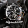 Ny 46mm RDDBEX0256 DBEX0668 AUTOMATISK MÄNS WATCH SKELETON DIAL PVD Black Steel Case Gummi Rand Sport Watches HWRD Hello_Watch G07a (9)