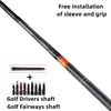 Other Golf Products TENSEI Pro Orange 1K Drivers Shaft Wood SR R S Flex Graphite Free assembly sleeve and grip 230801