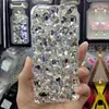 Cell Phone Cases Handmade Rhinestone Flower Diamond Pendant Phone Case For iPhone 14 13 11 Plus 7 8 12 Mini XS Max XR Samsung S22 S21 Ultra FE L230731