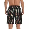 Men's Shorts Mens Swimming Swimwear Animal Skin Print Men Trunks Swimsuit Beach Wear Boardshorts