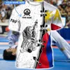 Men's T Shirts Summer Judo 3D Printed T-shirt Short Sleeve Shirt Leisure Sports Fitness Military Art Large Size Fashion
