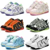 2023 ontwerp casual schoenen heren dames zwart wit groen roze paars heren buitensporten sneakers color8