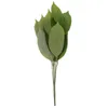 Fiori decorativi Cipolla Erba Verde Decorazione Composizione floreale Materiale Foglie finte Cespuglio finto