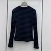 رسائل طباعة القمصان القسرية سحب القمامة مصممة من النوع الثقيل للنساء Tops Long Sleeve Tees