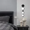 ウォールランプDLMHノルディックコンテンポラリーシンプルな屋内LED装飾ベッドサイド照明器具