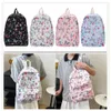 School Bags Sports Knapsack Nylon Large Capacity Cute Student Schoolbag Butterflies Print Book Travel Ruckpack for Outdoor Camping 230801