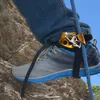 Klättra rep camping Carabiner Leftright Foot Ascender Riser Rock Mountaineering Vandring Säkerhetsutrustning 230801