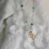 Kettingen Tulp Ketting Ketting Eenvoudige Mode Basic Sieraden