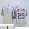 Vintage Movie Baseball Wears Jersey 17 Shin-Soo Choo 29 Adrian Beltre 34 Nolan Ryan 35 Cole Hamels Blank Jerseys Masculino Feminino Tamanho S-XXXL