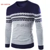 Herrtröjor jul stickad tröja ny 2021 vinter xmas vintage röd pullover män smal fit pull homme jersey hombre tröjor faller stickade kläder j230802