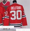 Movie Vintage Hockey 27 Jeremy Roenick Jerseys CCM Embroidery 35 Tony Esposito 88 Patrick Kane 30 Ed Belfour 28 Steve Larmer Jersey Black Red White