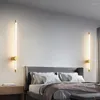 Wall Lamp Modern Iron Art Lamps LED Luxury Gold Black Geometric Lines Lights Stair Aisle Home Indoor Lighting Creative