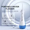 Tandborste Seago laddningsbar elektrisk tandborste med vattenflossare vuxna Sonic Tooth Brush Oral Dental Irrigator White Blackhome Gift 230802