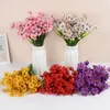 Decorative Flowers 1bunch Artificial Violet Wedding Party Desktop Decoration Bouquet Valentine's Day Gift Garden Home DIY Accessories