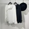 Men's T Shirts Long-Sleeve Shirt Spring And Autumn Fashion Trend Neutral Simple Pure Color Leisure Loose Large Size Jacket