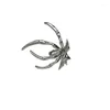 Brincos traseiros Design especial Cool Spider Earbone Clip Feminino Earhole Free Personality Earclips