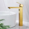 Bathroom Sink Faucets Basin White/Black Gold Solid Brass Mixer & Cold Single Handle Deck Mounted Lavatory Taps Arrival