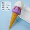 装飾花シミュレーションダブルデッキアイスクリーム偽の雪だるまモデル人工食品子供おもちゃデザート窓装飾Pographの小道具