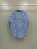 23 Early Autumn New Arrival Leopard Print Short Sleeve Shirt - 100% Polyester with Mother of Pearl Buttons EURO SIZE261c