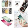 Coque souple en TPU IMD pour Huawei Honor 90 Lite 5G X9A X8A X7A X7 X8 One Plus 11 CE 3 Lite Nord N300 2.0MM Mode Radio Sourire Bière Léopard Animal Chromé Couverture Métallique