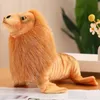 37/53CM sceau créatif Lion de mer jouets en peluche en tête de la balle en peluche doux Simulation sceau de la faune drôle cadeau de décor pour enfants