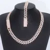 Yuyinggems индивидуальная мода 925 Sterling Sliver Vvs Moissanite Diamond с Gra Cuban Chain Link для ювелирного ожерелья