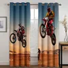 Curtain 3D Print Plane Truck Cool Car Vehicle Thin Windows Curtains For Boys Man Living Room Bedroom Decor 2 Pieces