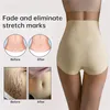 Shapers pour femmes Ice Silk Ion Fiber Réparation Façonner Culottes Femmes Taille Haute Ventre Plat Shaper Culottes de Sécurité Contrôle du Ventre Sculpt Sous-Vêtements