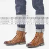 Stiefel 39-48 Herren Leder Stiefeletten Marke Reißverschluss Herren Stiefel bequeme Mode Stiefel für Männer #AL604 L230802