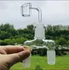 18-mm-Glasadapter für Wasserpfeifen, doppelter 18-mm-Glasgelenkadapter, Glasölbohrinseln, Rauchzubehör