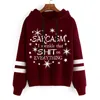 Hoodies للنساء Swefshirts Sarcasm اقتباس هوديي harajuku الخريف شتاء من النوع الشتاء الرسومات الجمالية pullovers مضحك سيدة الشارع الشارع 230802