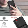 Cell Phone Cases Slide Camera Lens Case for Samsung Galaxy A54 A53 A34 A33 A02 A12 A52 A32 A51 A11 A13 A73 A03 A03S A04S A04E Bumpers Armor Cover L230731