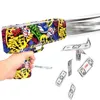 Konst och hantverk Money Guns Shooter Rain Toy med räkningar Roliga Electric Simation Paper Toys For Birthday Wedding Christmas Drop Delivery SMTPW