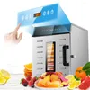 LC-KJF8 Séchoir Alimentaire Ménage Petit Fruit Air Pet Légumes Déshydrateur Machine Sèche Commercial 24 heures Minuterie